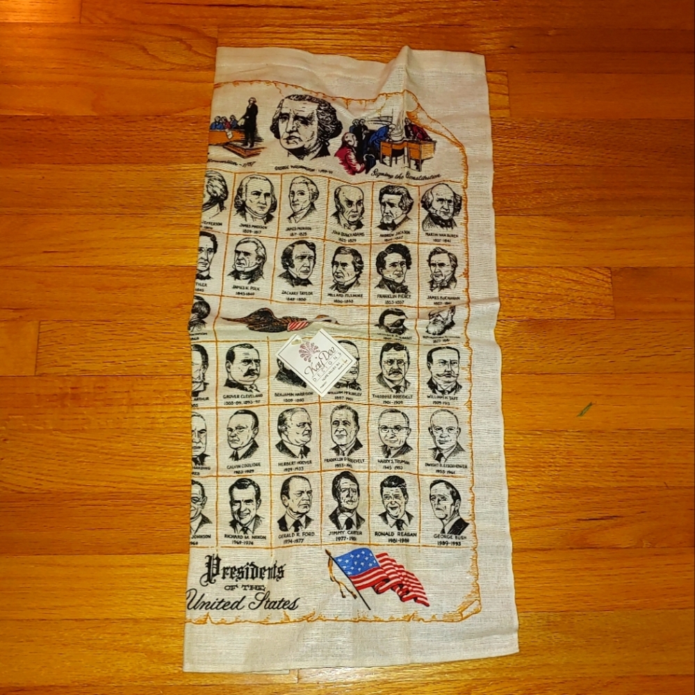 Kay Dee Designs 1993 Bill Clinton Presidential Tea Towel Kitchen Towl